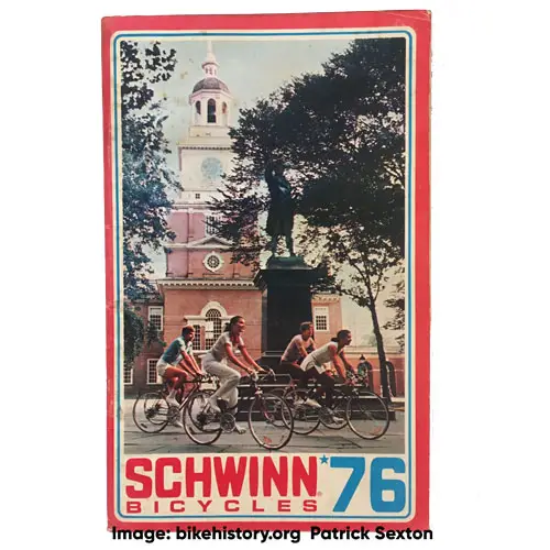 1976 schwinn consumer catalog front cover