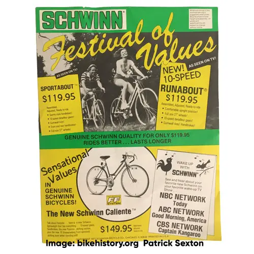 1977 schwinn festival of values front cover