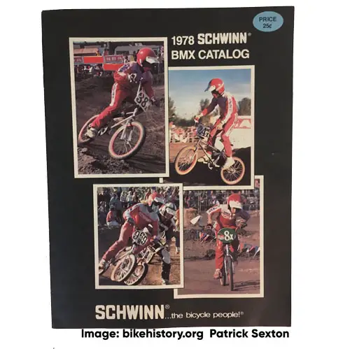 1978 schwinn bmx catalog front cover