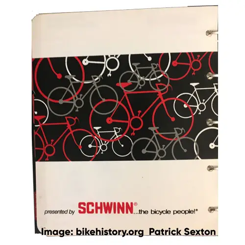 1978 Schwinn parts and accessories catalog back cover