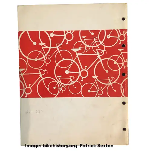 1978 Schwinn parts and accessories price list back cover