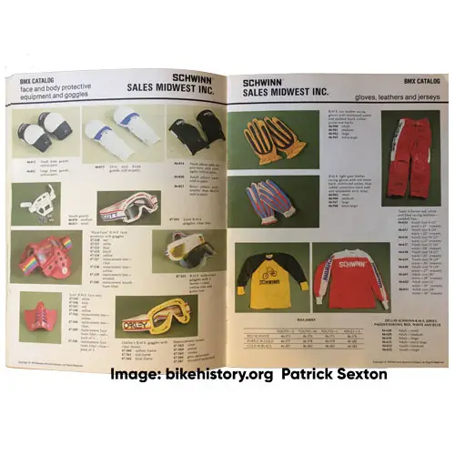 1979 Schwinn BMX catalog interior page