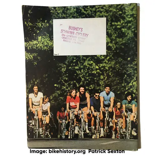 1981 Schwinn consumer catalog back cover