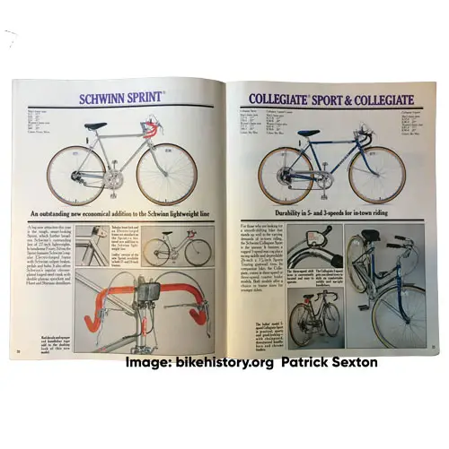1981 Schwinn consumer catalog interior page